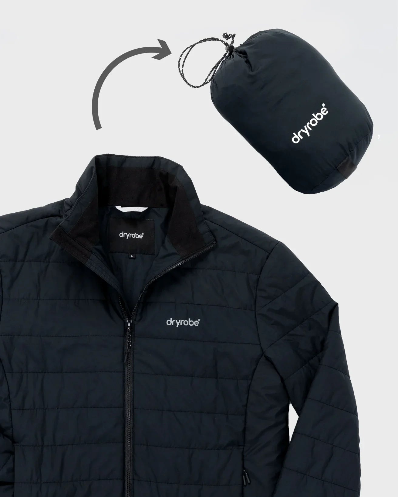 Lichte Waterafstotende Winterjas met PrimaLoft – Tom
