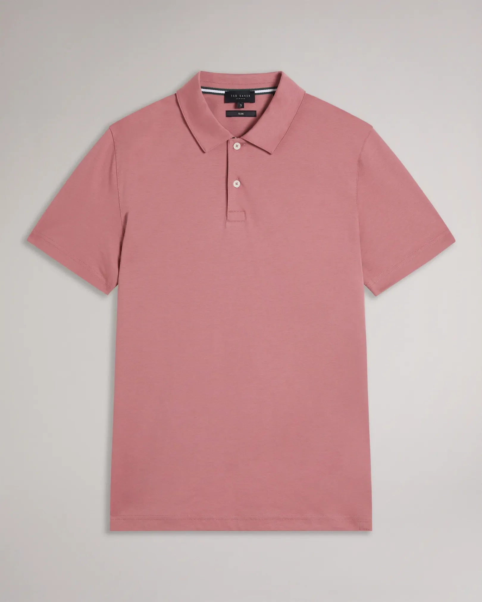 Katoenen slim fit polo shirt heren donkerblauw – Lars