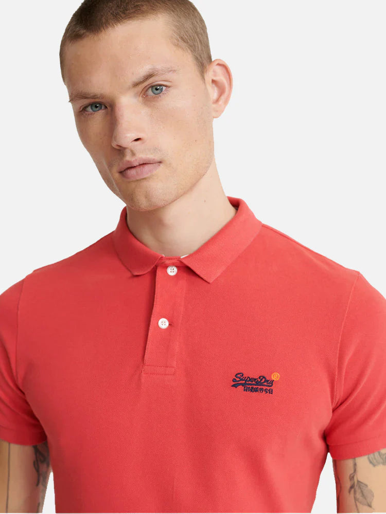 Biologisch katoenen polo shirt relaxed fit heren – Milan