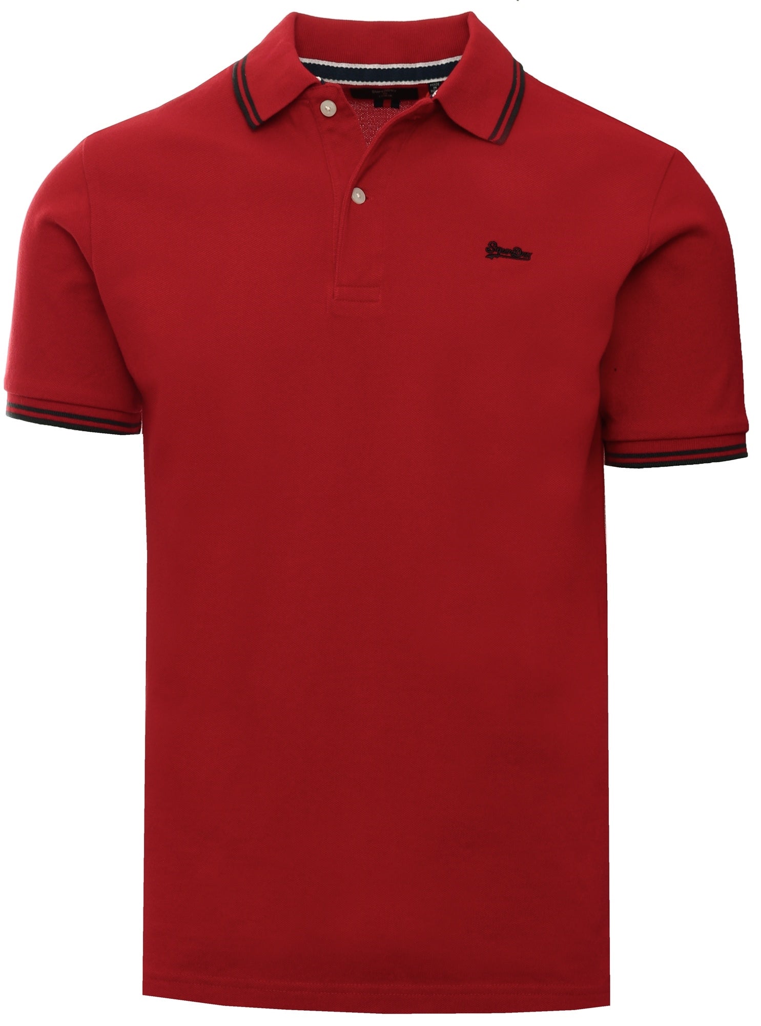 Vintage stijl polo shirt katoen heren – Max