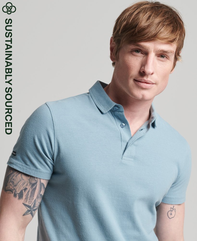 Slim fit polo shirt biologisch katoen heren – Max