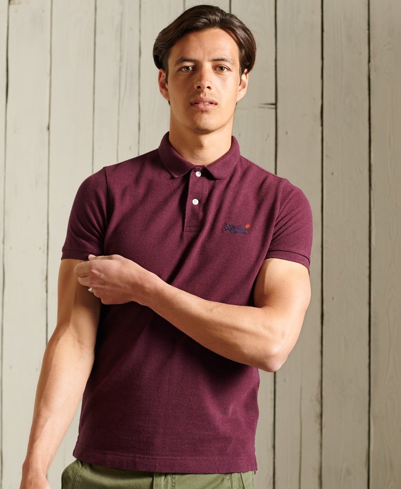 Biologisch katoenen polo shirt relaxed fit heren – Milan