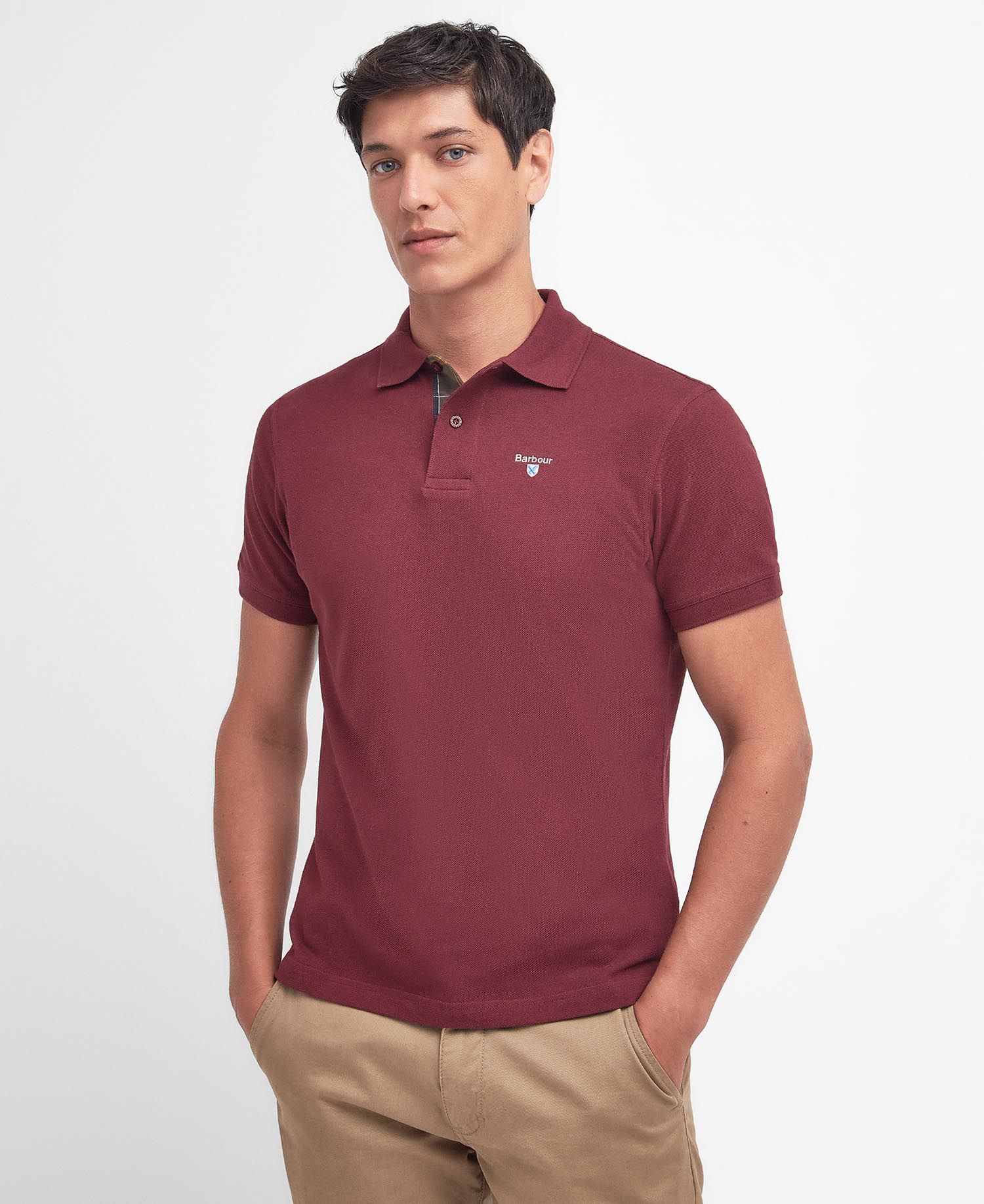 Poloshirt met Tartan-Details – Stijlvol en Comfortabel - Mark