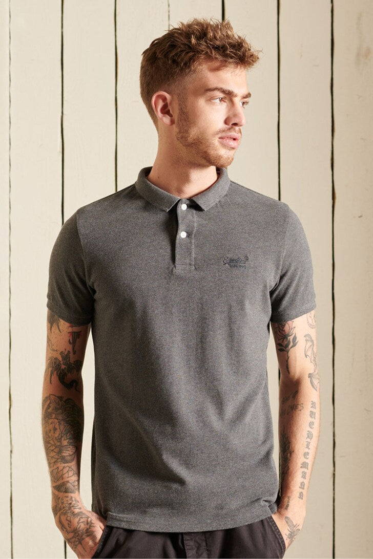 Vintage Polo Shirt met Korte Mouwen voor Heren - Joris