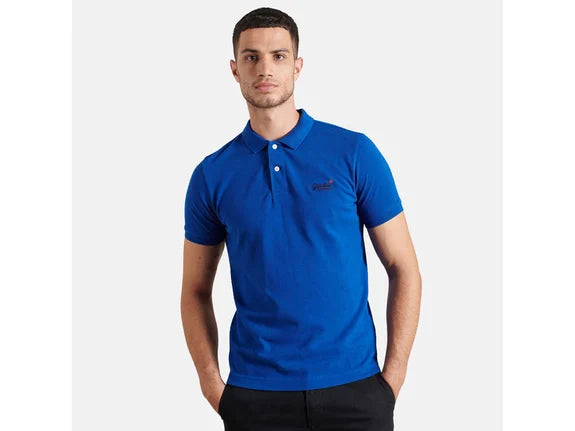 Biologisch katoenen polo shirt relaxed fit heren – Milan