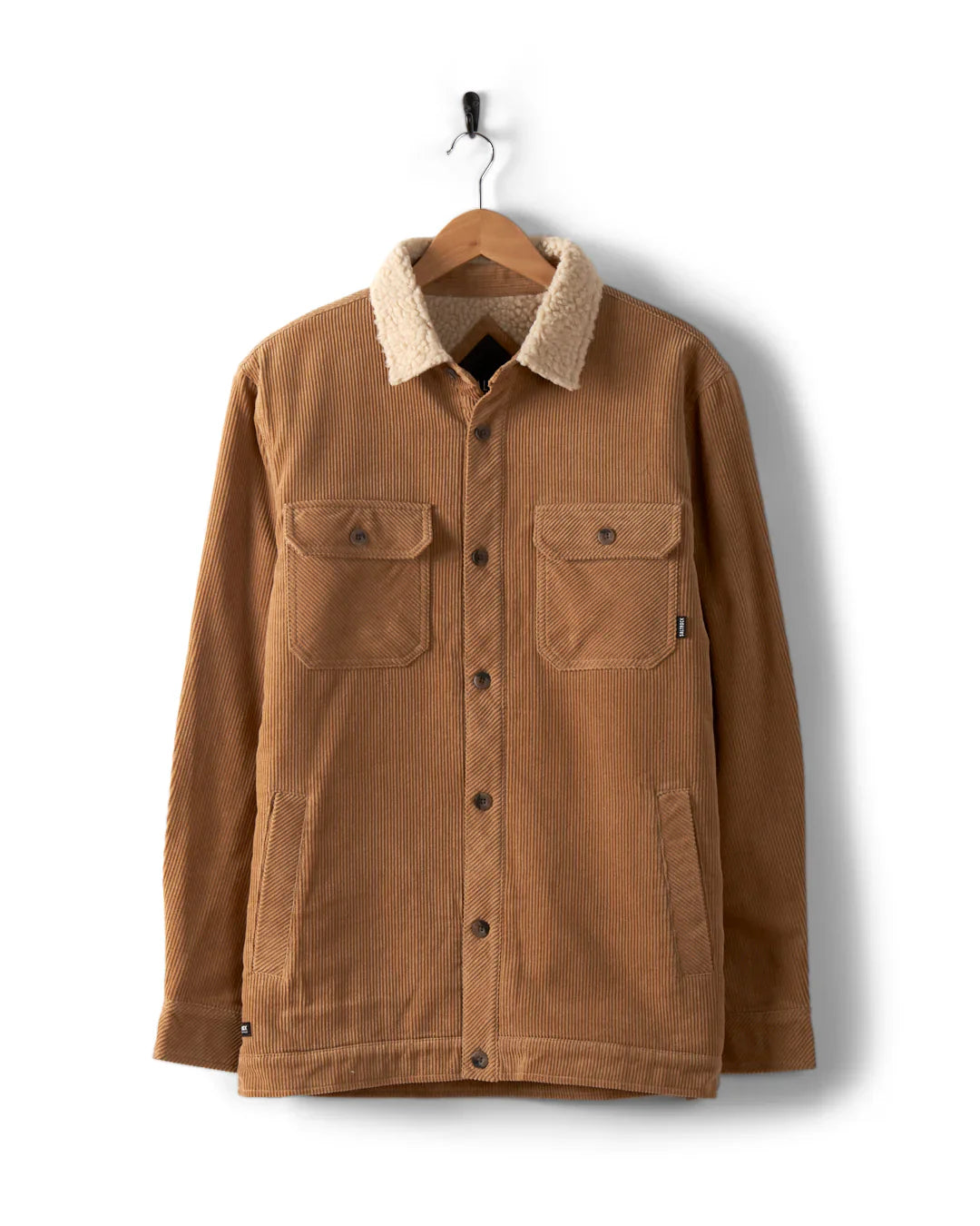 Corduroy Jas met Sherpa Voering – Mark