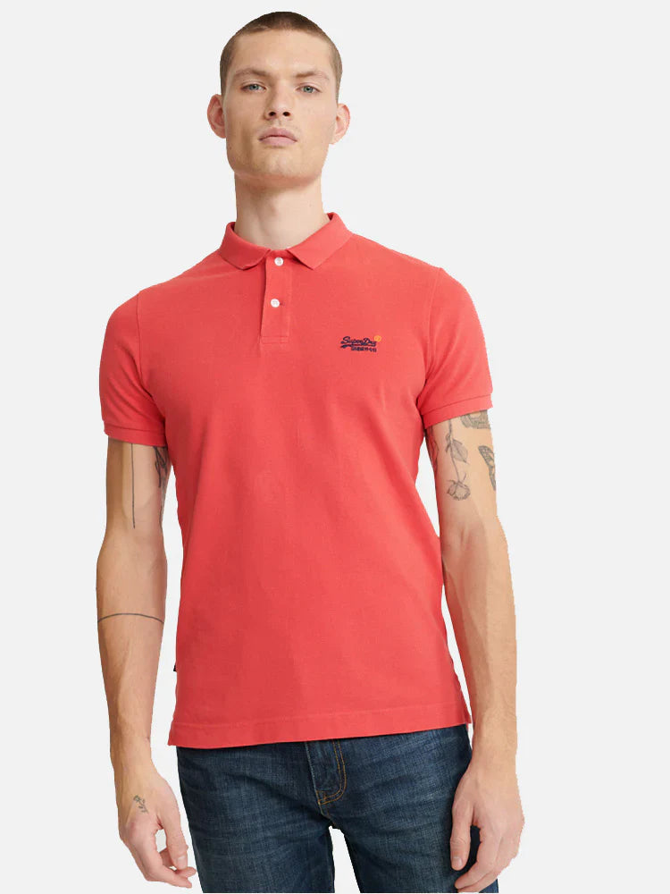 Biologisch katoenen polo shirt relaxed fit heren – Milan