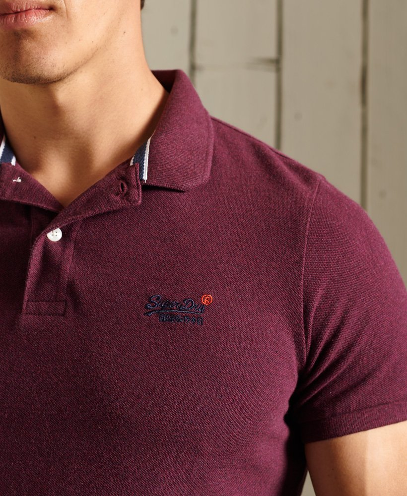 Biologisch katoenen polo shirt relaxed fit heren – Milan