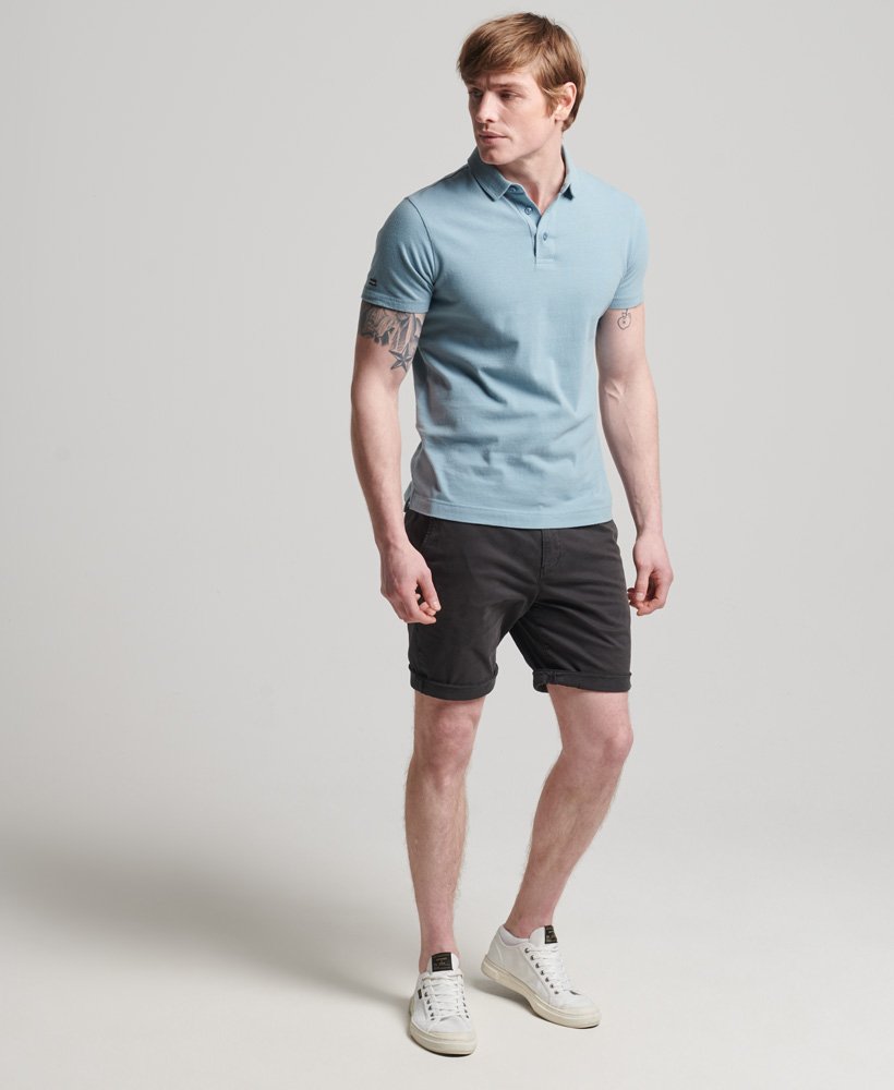 Slim fit polo shirt biologisch katoen heren – Max