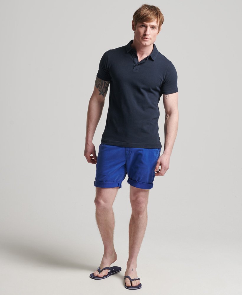 Slim fit polo shirt biologisch katoen heren – Daan