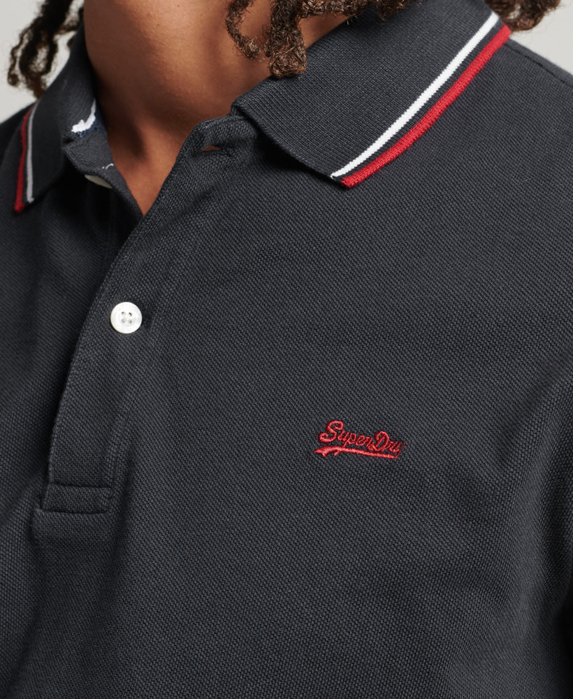 Vintage stijl polo shirt katoen heren – Max
