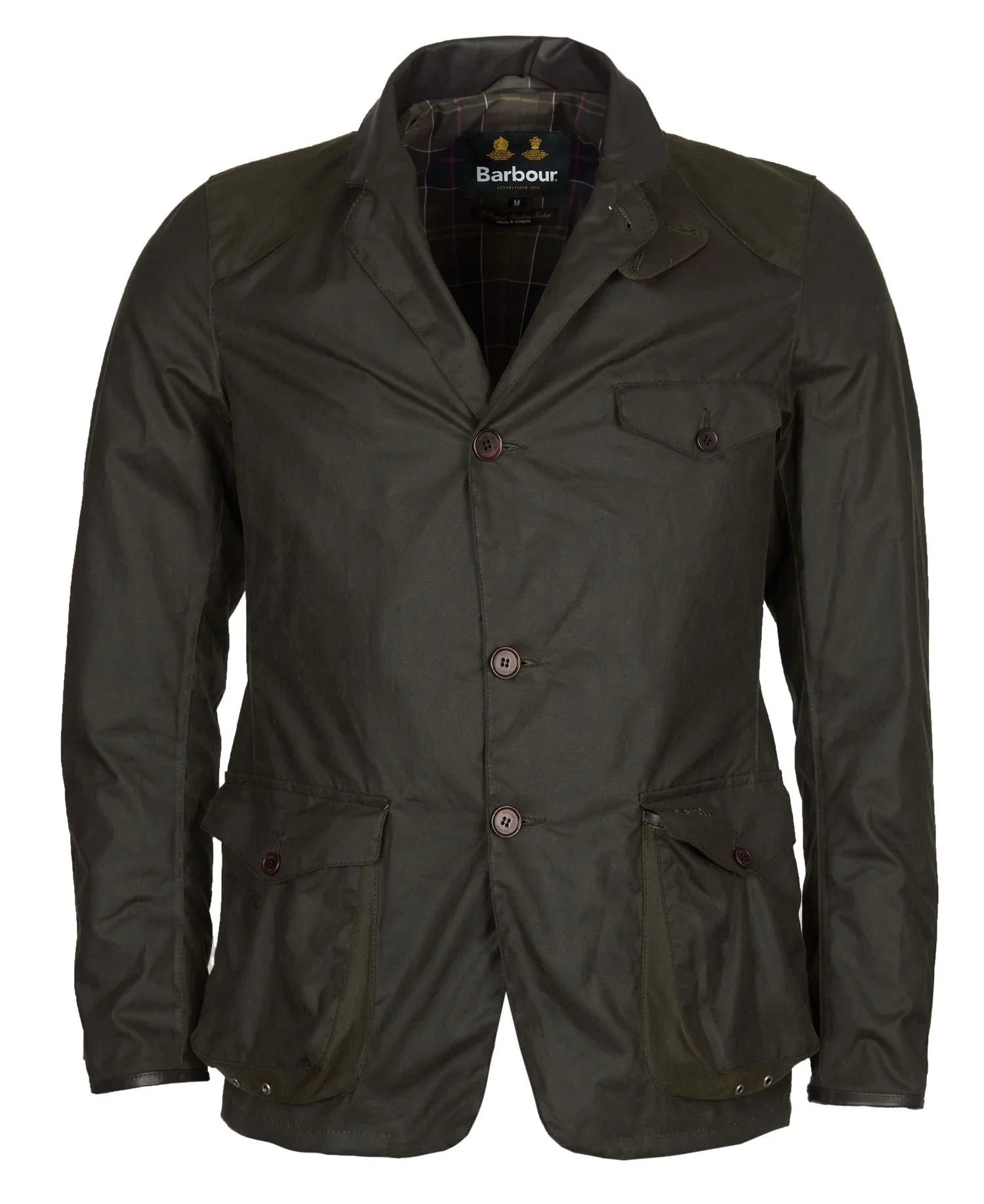Gewaxte Herenjas met Klassieke Blazerlook – Thomas