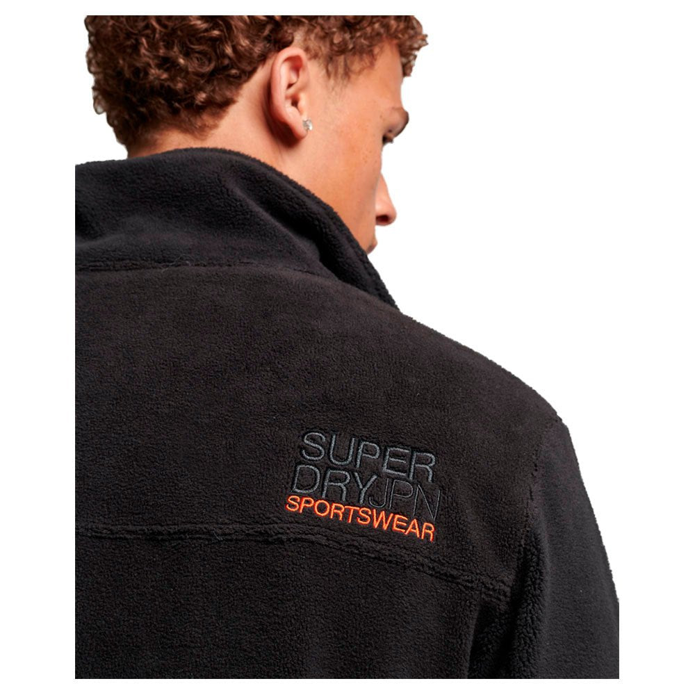 Fleece jas heren met ritssluiting en zakken – Jasper