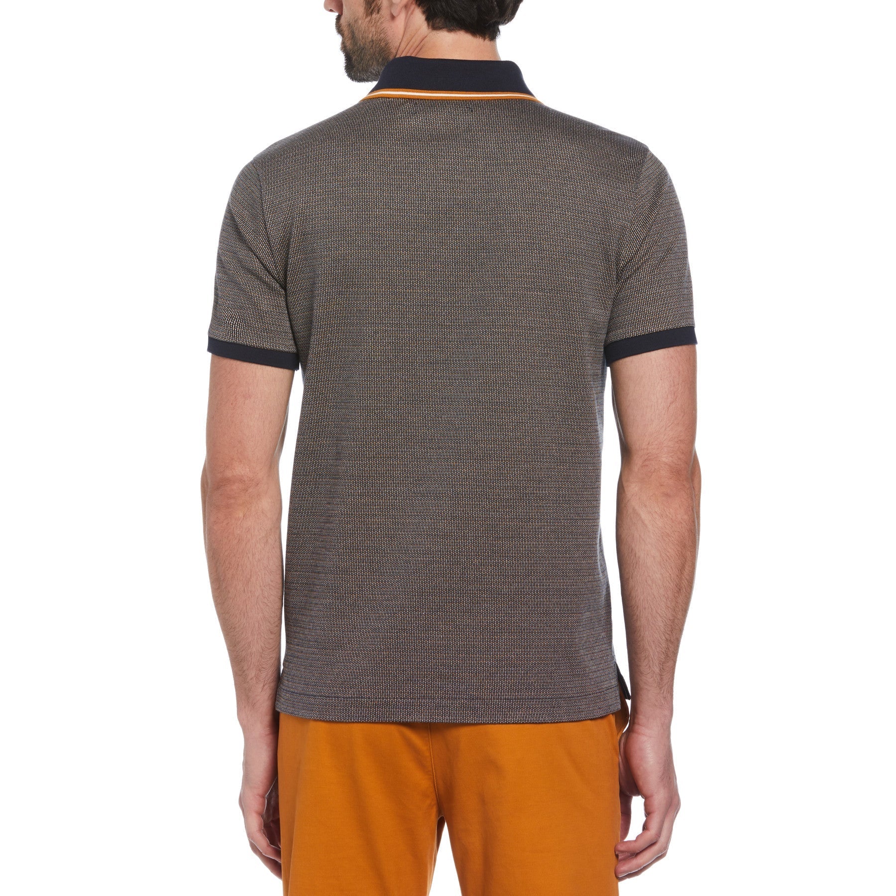 Poloshirt met Jacquardpatroon voor Mannen - Mark