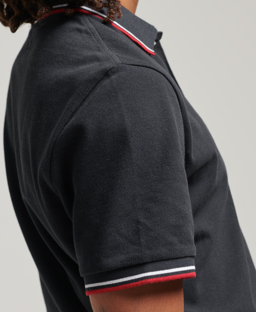 Vintage stijl polo shirt katoen heren – Max