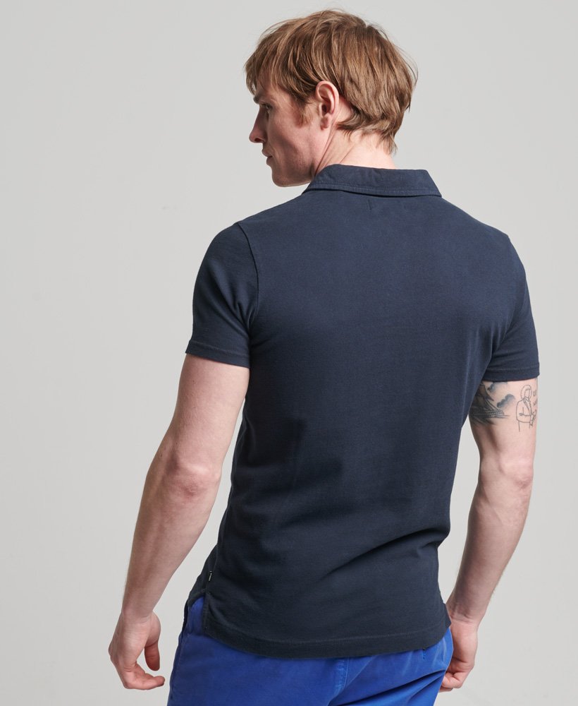 Slim fit polo shirt biologisch katoen heren – Daan