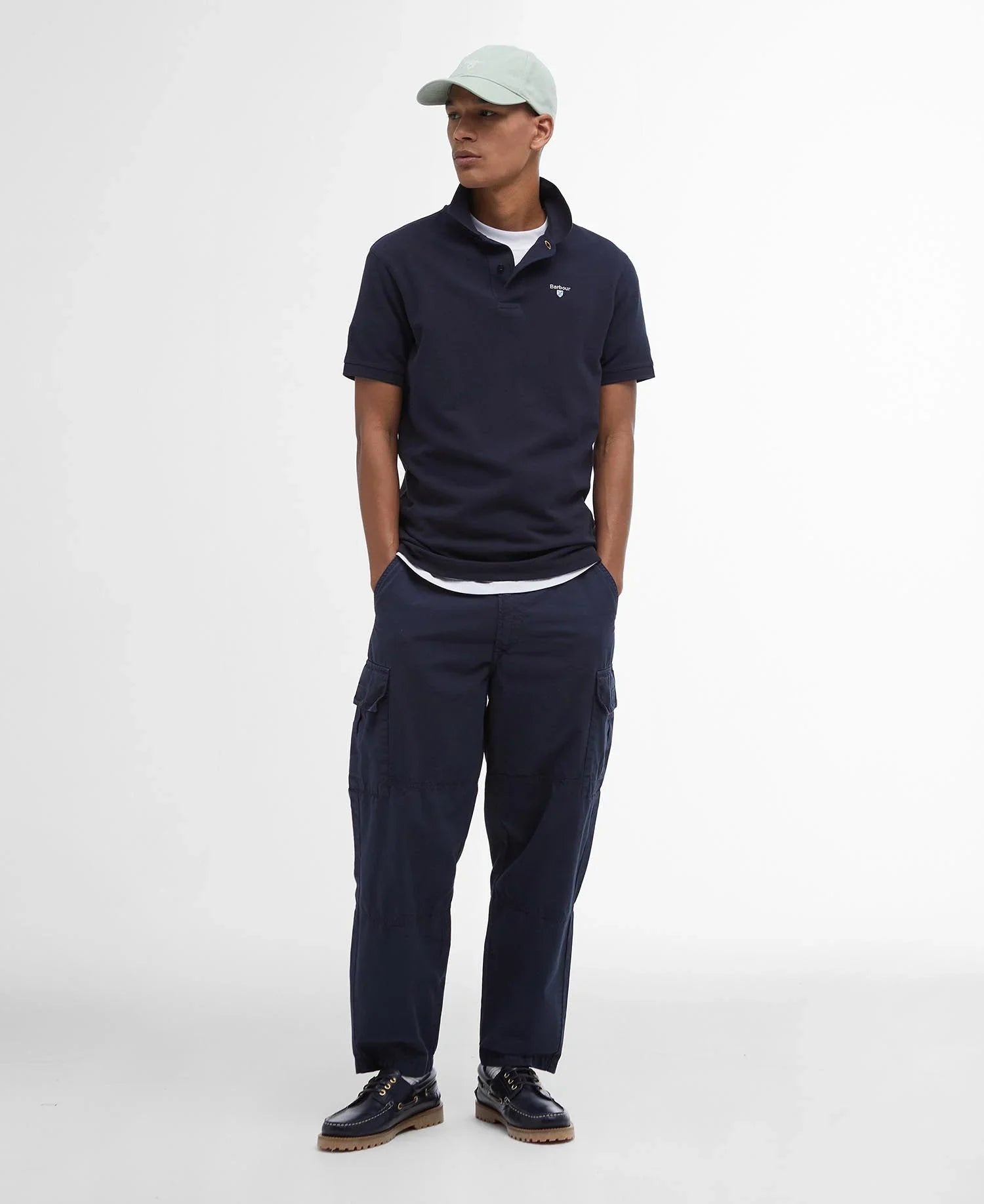 Ademend katoenen polo shirt heren korte mouw – Noah