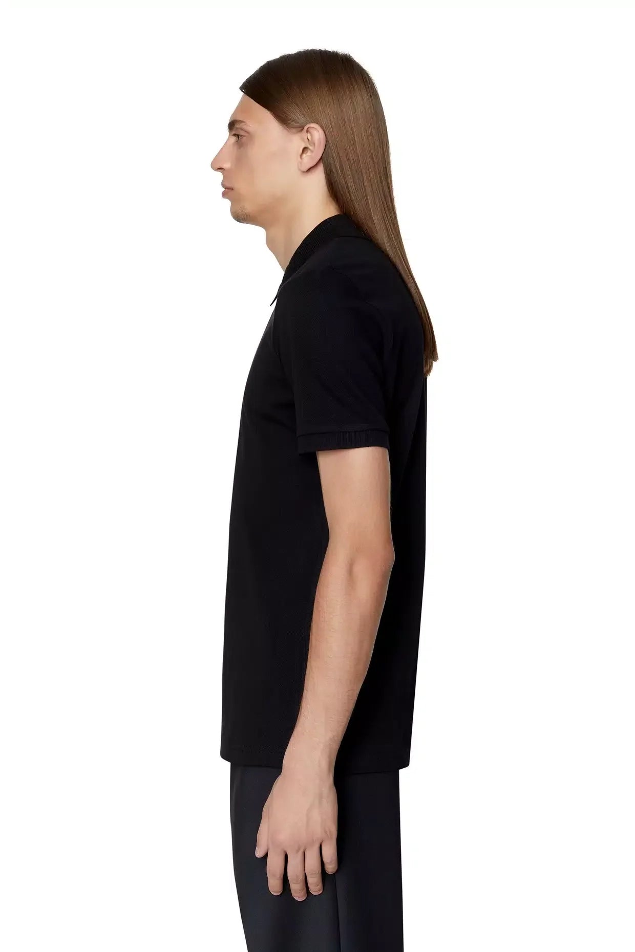 Slim-Fit Polo Shirt met 3D Logo voor Heren - Max