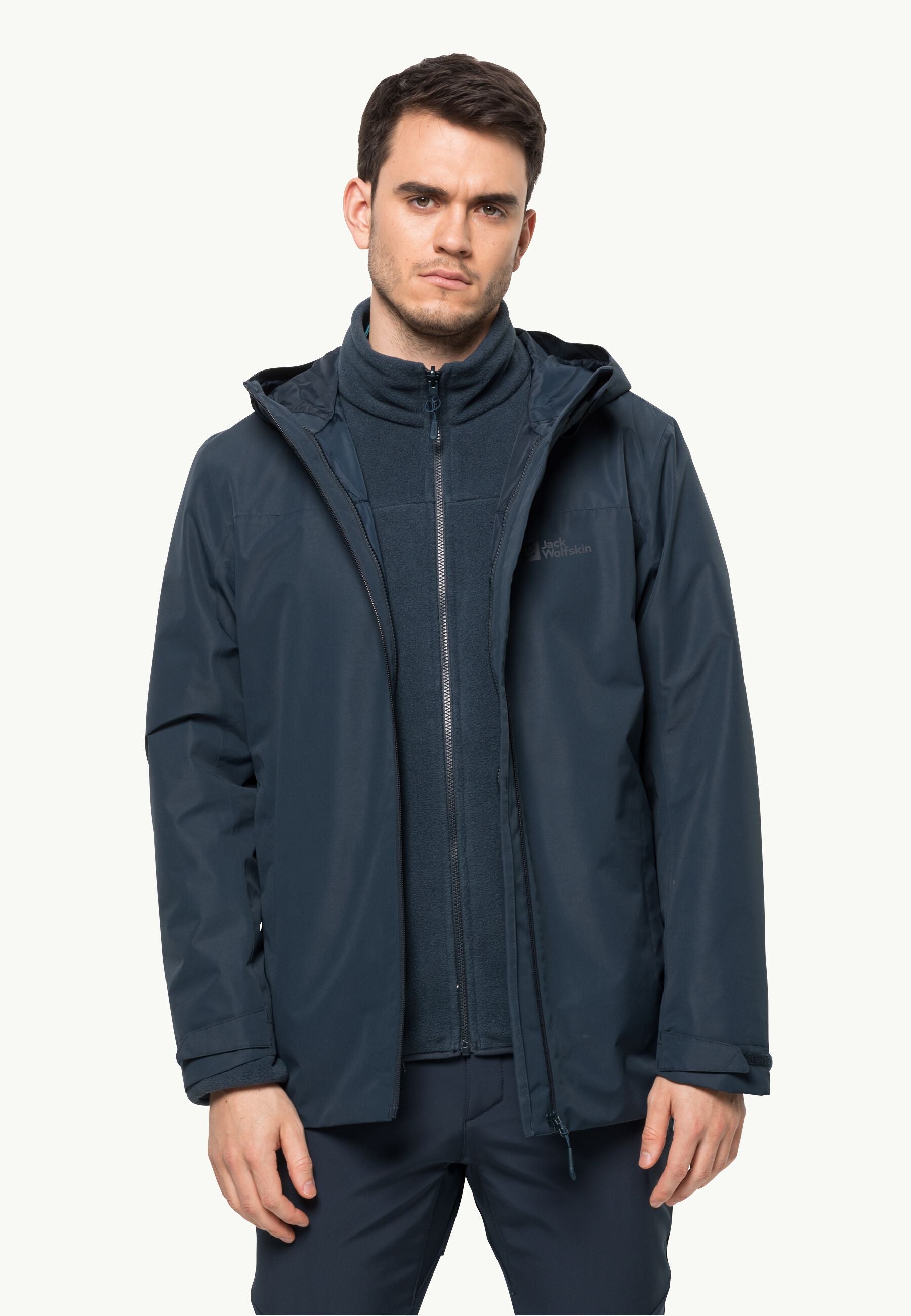 3-in-1 Waterdichte Outdoor Jas voor Heren - Taubenberg