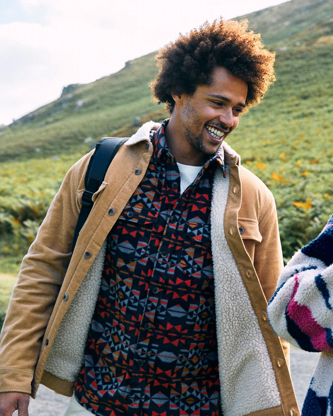 Corduroy Jas met Sherpa Voering – Mark