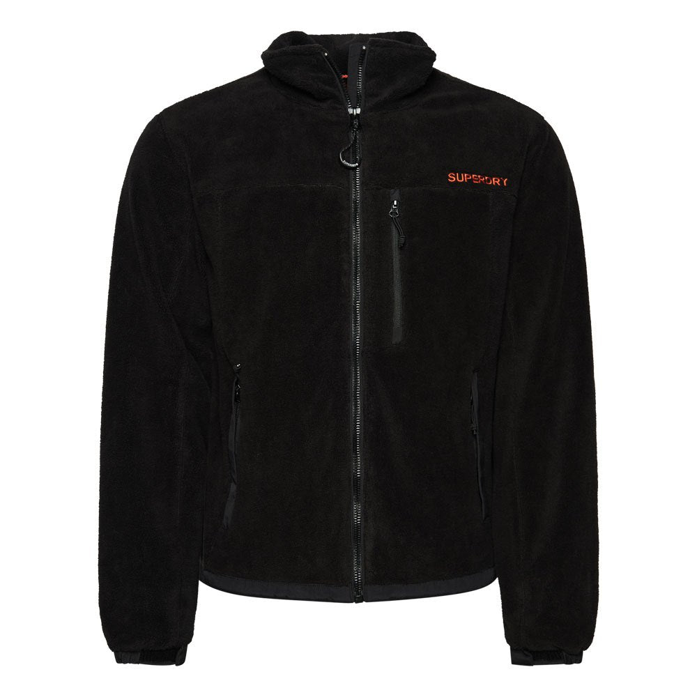 Fleece jas heren met ritssluiting en zakken – Jasper