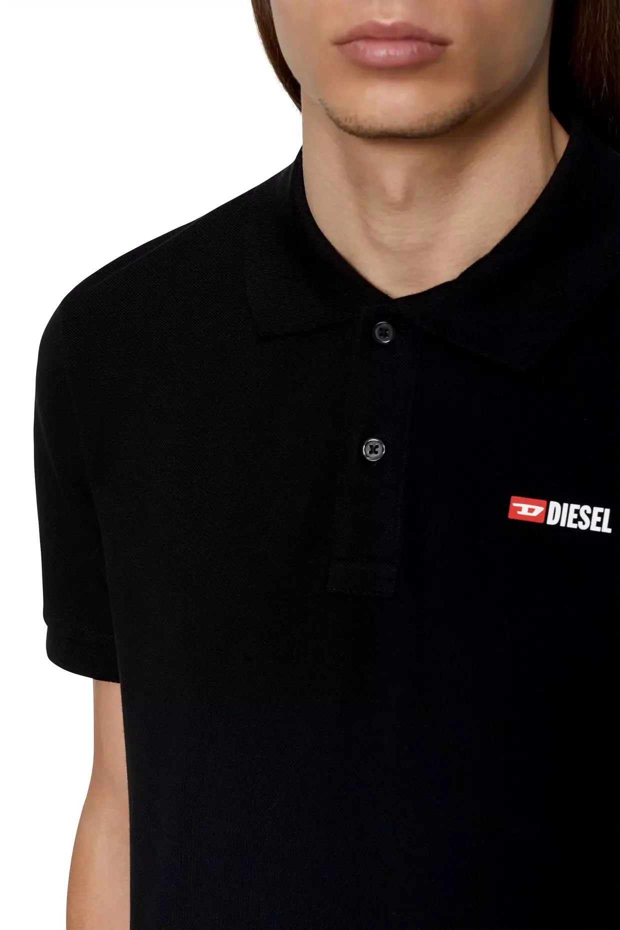 Slim-Fit Polo Shirt met 3D Logo voor Heren - Max