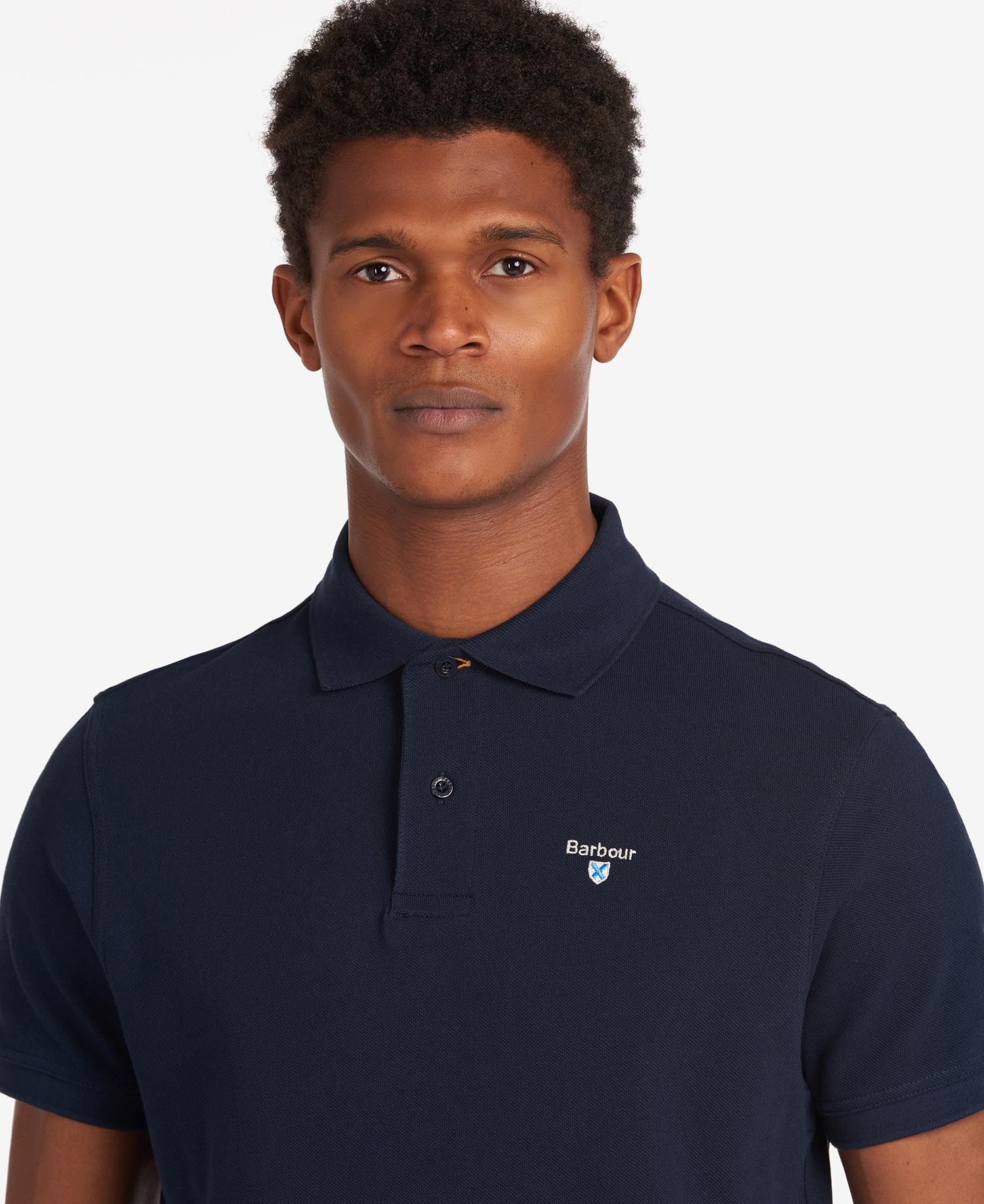 Ademend katoenen polo shirt heren korte mouw – Noah
