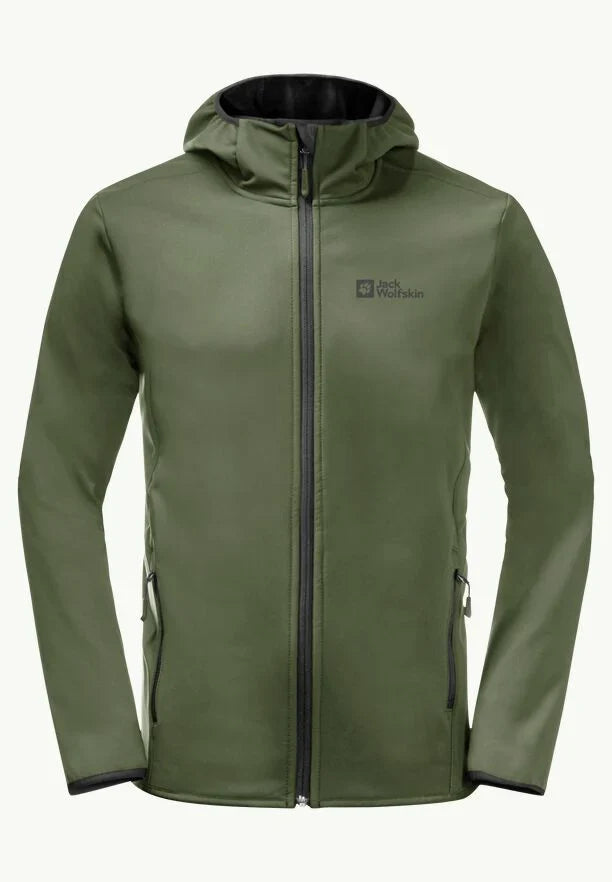 Winddichte Softshell Jas met Capuchon – Mark