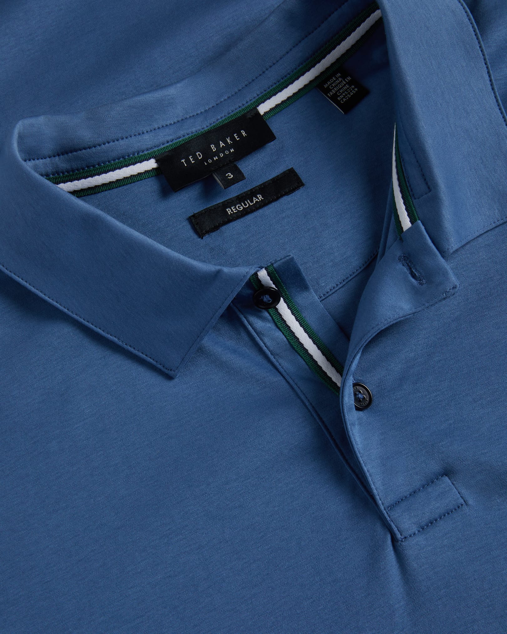 Katoenen slim fit polo shirt heren donkerblauw – Lars
