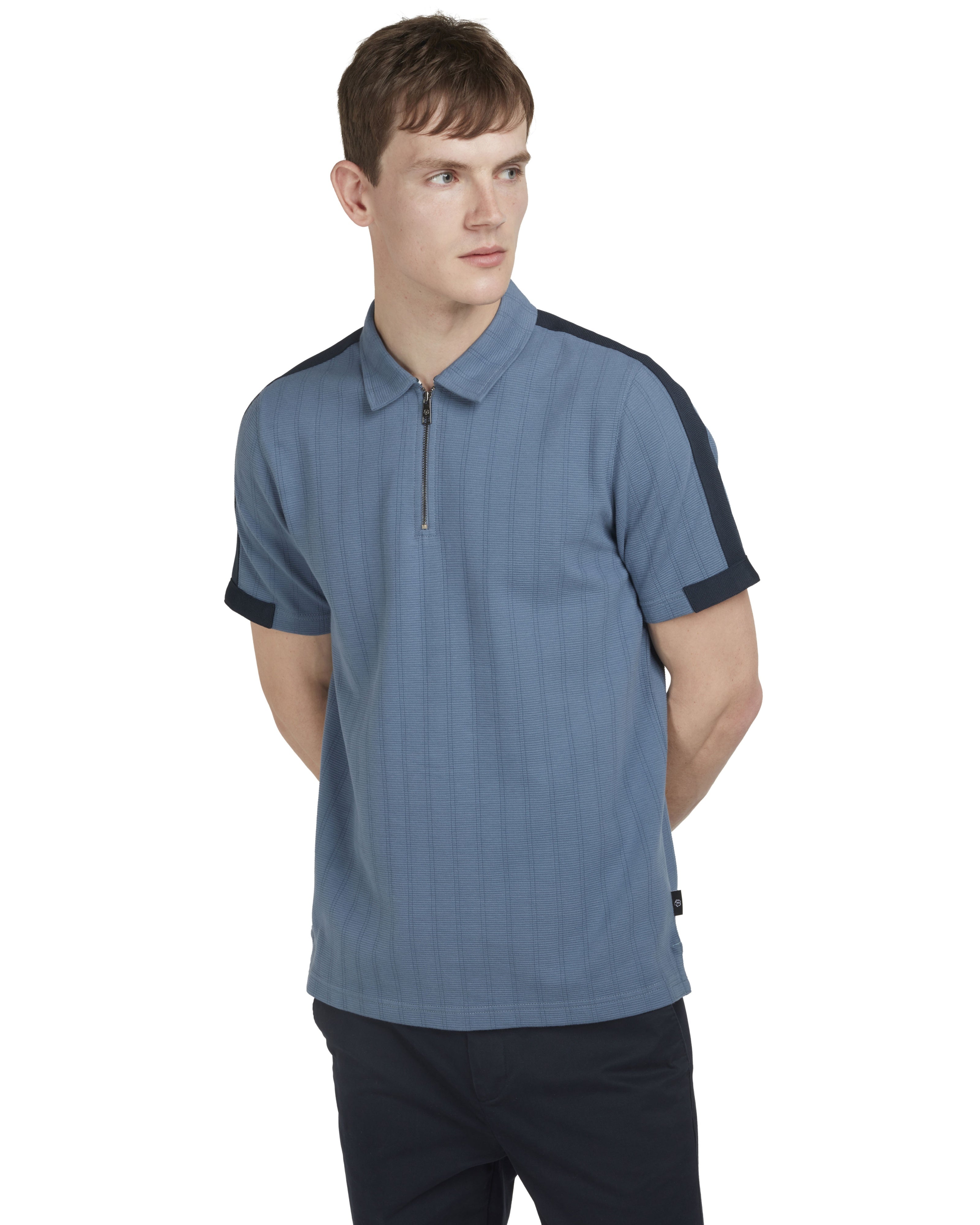 Rits Polo Shirt voor Heren met Zachte Afwerking - Thomas
