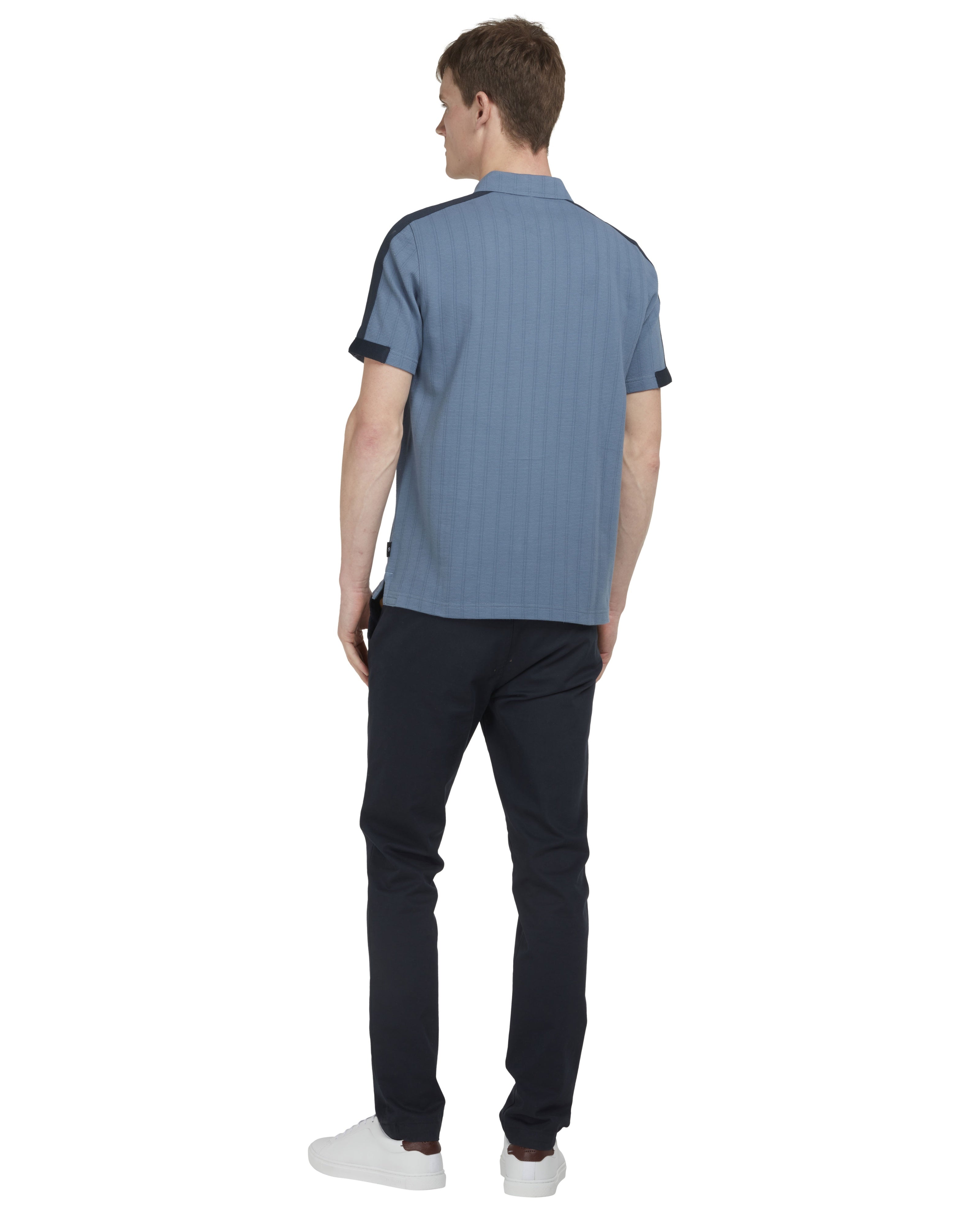 Rits Polo Shirt voor Heren met Zachte Afwerking - Thomas